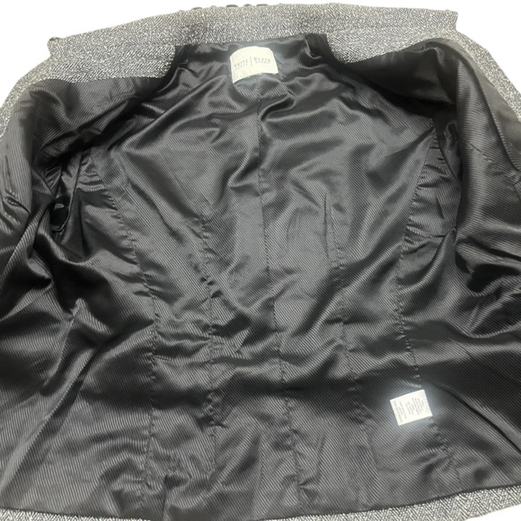 White House  Black Market herringbone tailored blazer - Picture 6 of 9